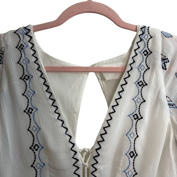 Piper White Embroidered Dress - Picture 3 of 11